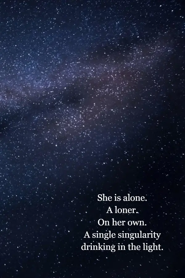 poems about being alone  English + 中文